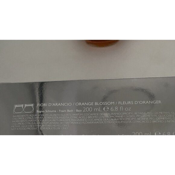 Perlier Fiori d'Arancio Orange Blossom Foam Bath 6.8 Oz 200 ml Vanity Jar Italy - Picture 11 of 12